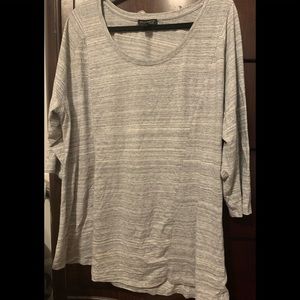 3x gray willie smith woman top